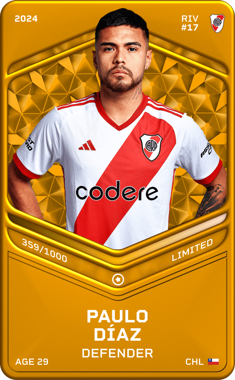 Paulo Díaz 2024-25 • Limited 359/1000