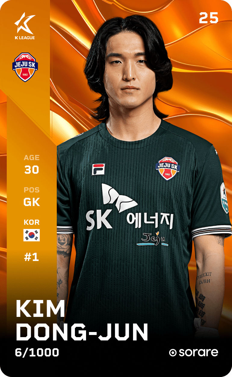 Kim Dong-Jun 2025-26 • Limited 6/1000
