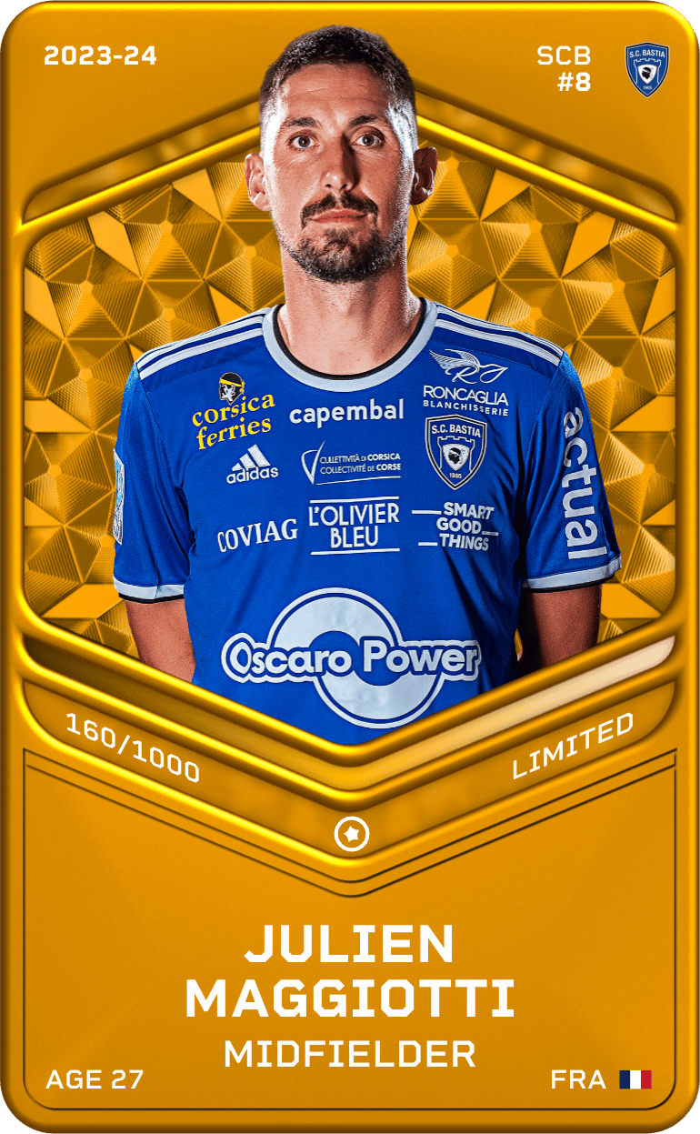 Julien Maggiotti 2023-24 • Limited 160/1000
