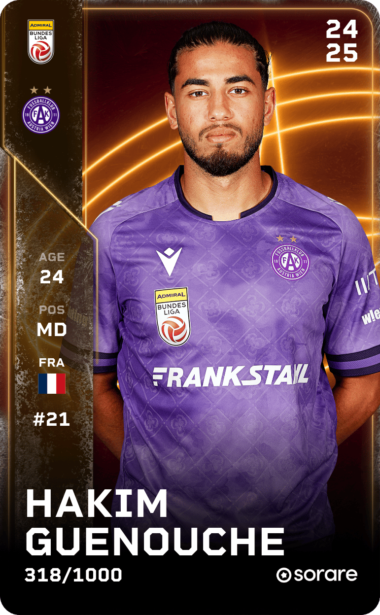 Hakim Guenouche 2024-25 • Limited 318/1000