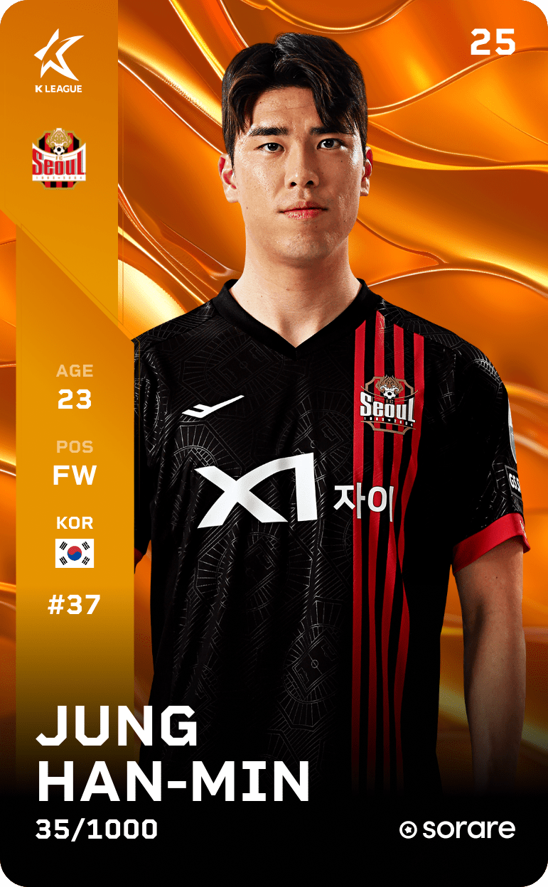 Jung Han-Min 2025-26 • Limited 35/1000