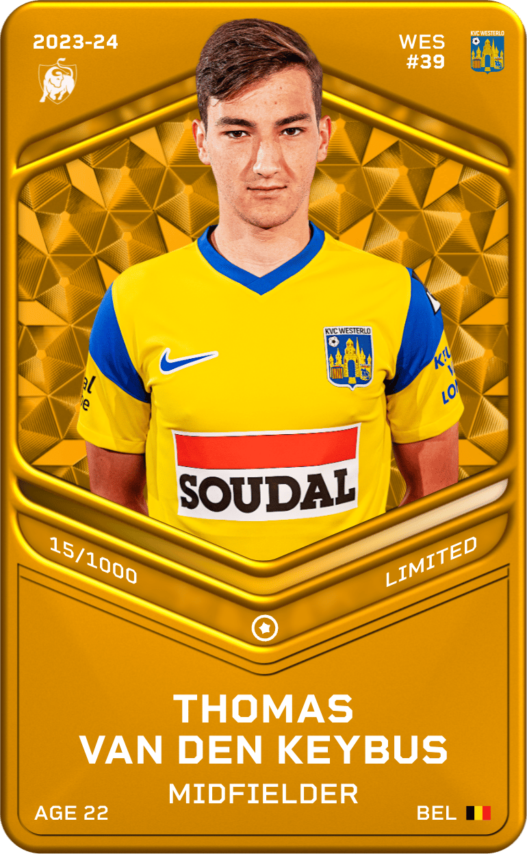 Thomas Van den Keybus 2023-24 • Limited 15/1000