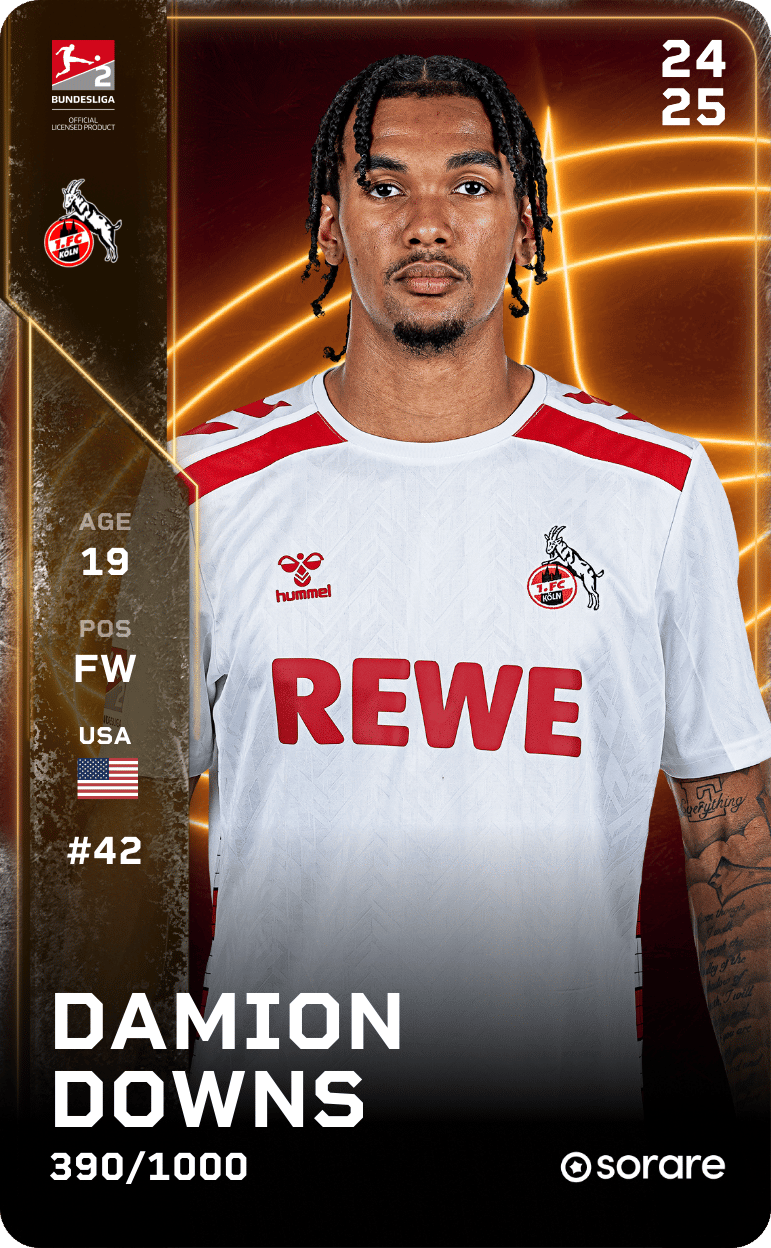 Damion Downs 2024-25 • Limited 390/1000