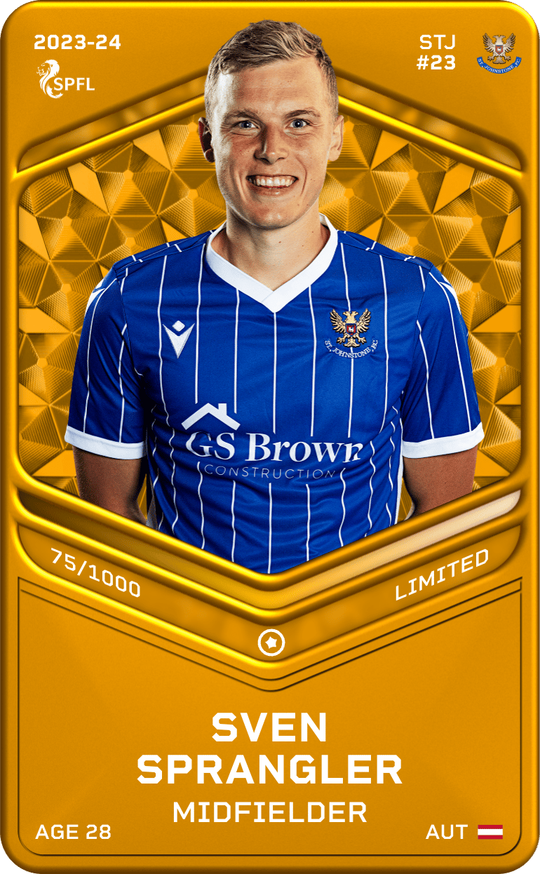 Sven Sprangler 2023-24 • Limited 75/1000