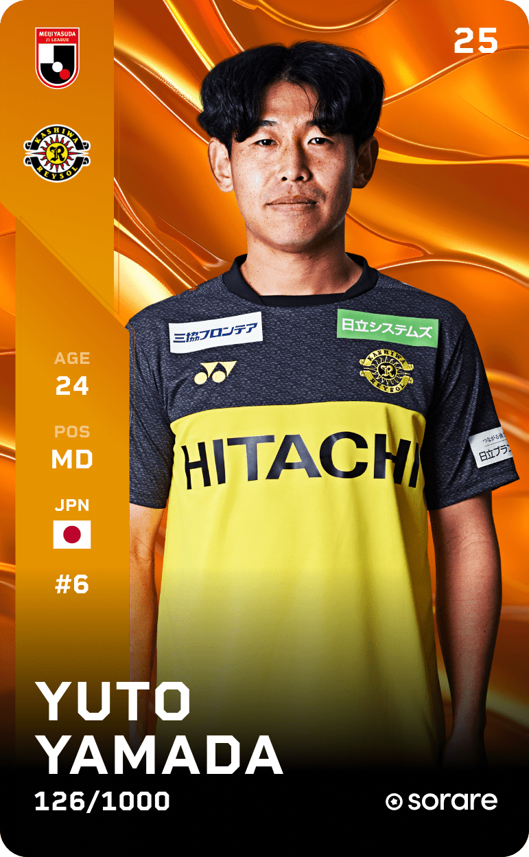 Yuto Yamada 2025-26 • Limited 126/1000