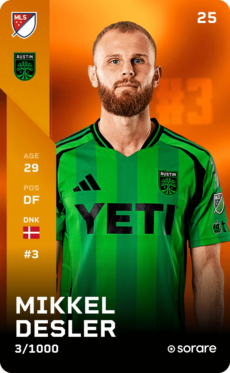 Mikkel Desler 2025-26 • Limited 3/1000