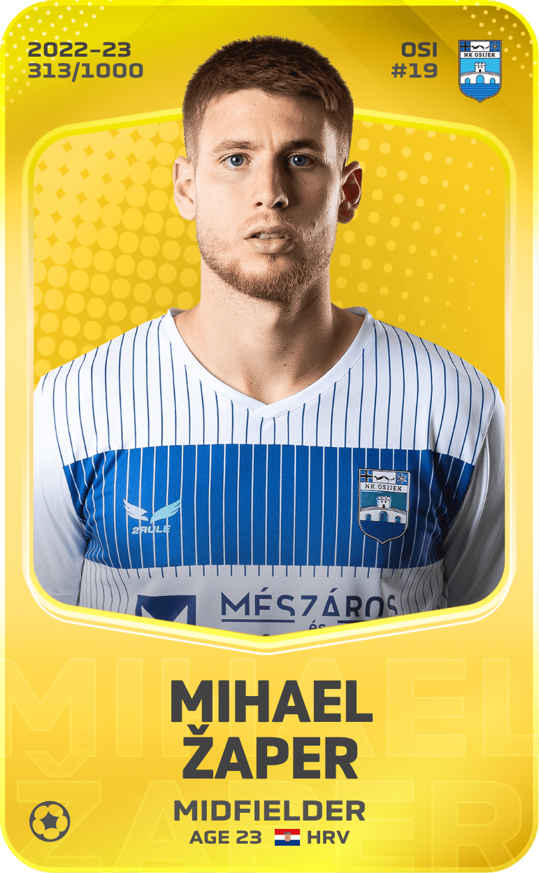 Mihael Žaper 2022-23 • Limited 313/1000