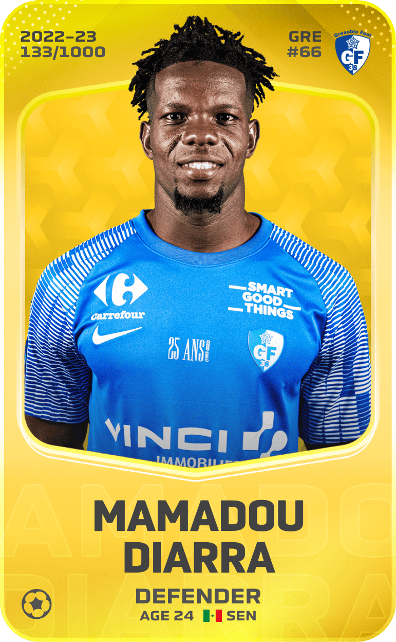 Mamadou Diarra 2022-23 • Limited 133/1000