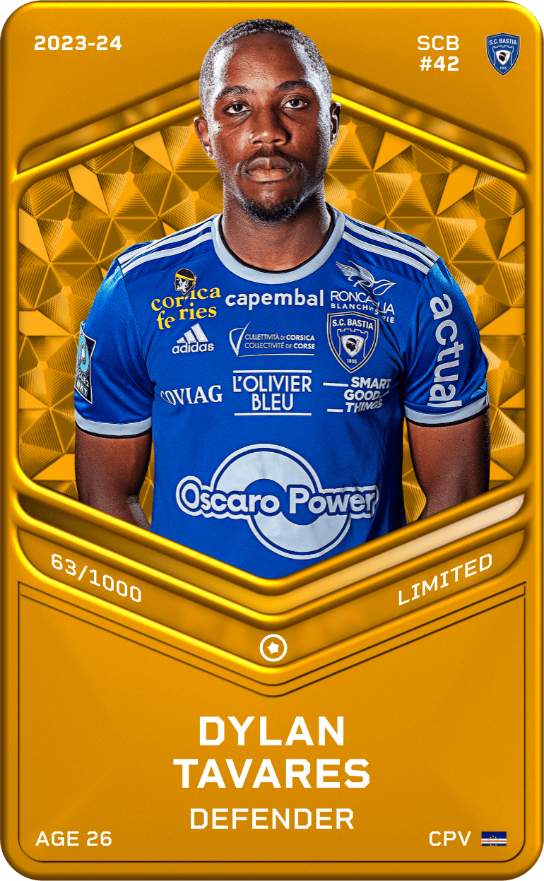 Dylan Tavares 2023-24 • Limited 63/1000