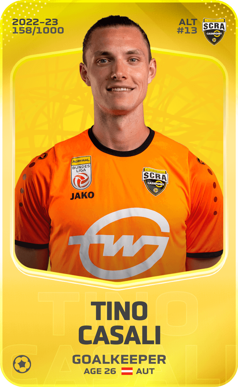 Tino Casali 2022-23 • Limited 158/1000