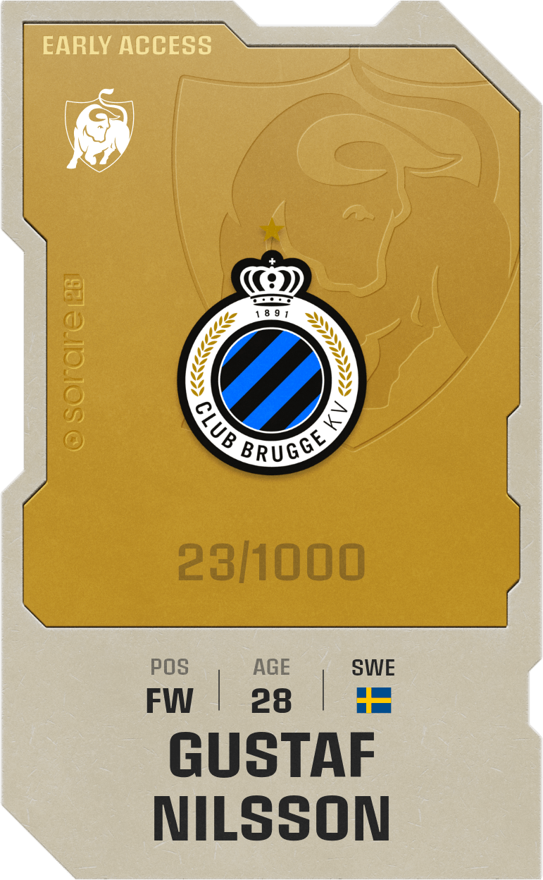 Gustaf Nilsson 2025-26 • Limited 23/1000