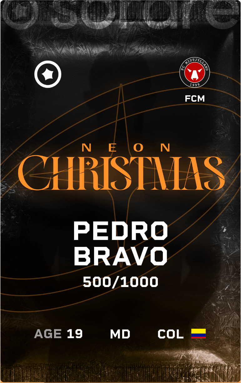 Pedro Bravo 2024-25 • Limited 500/1000