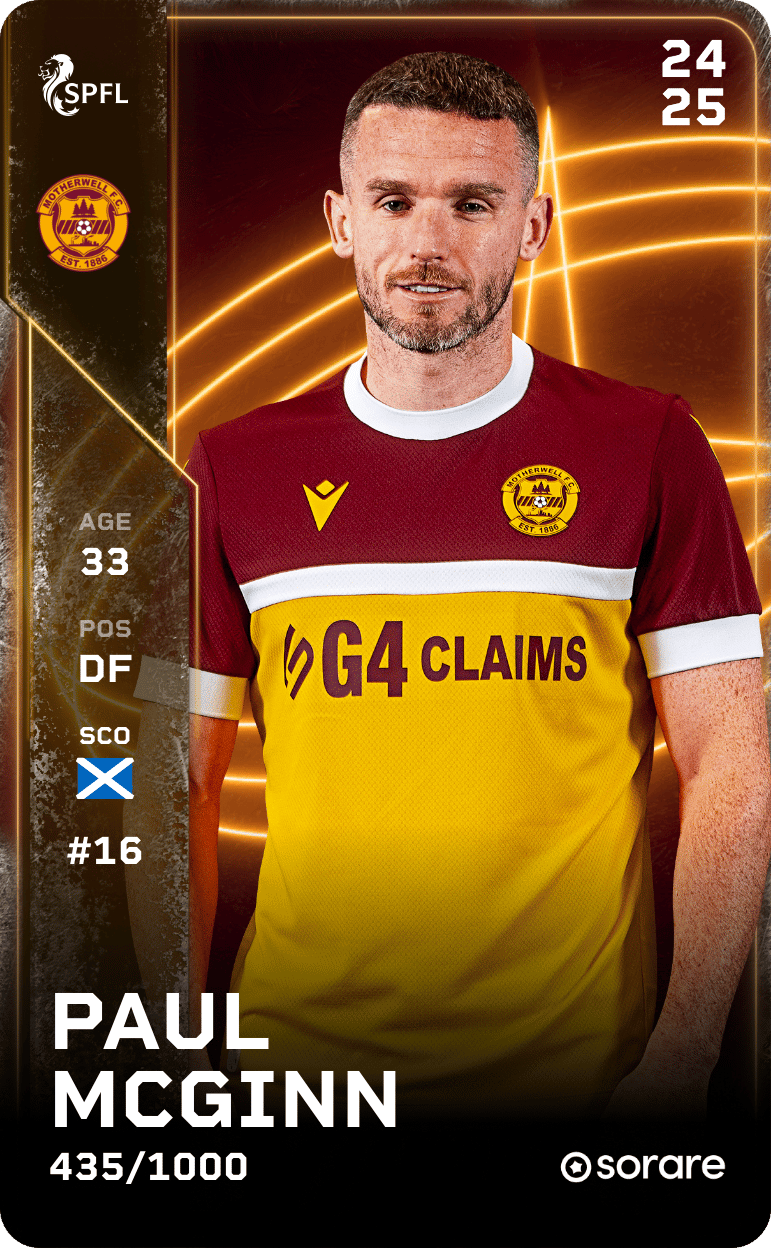 Paul McGinn 2024-25 • Limited 435/1000