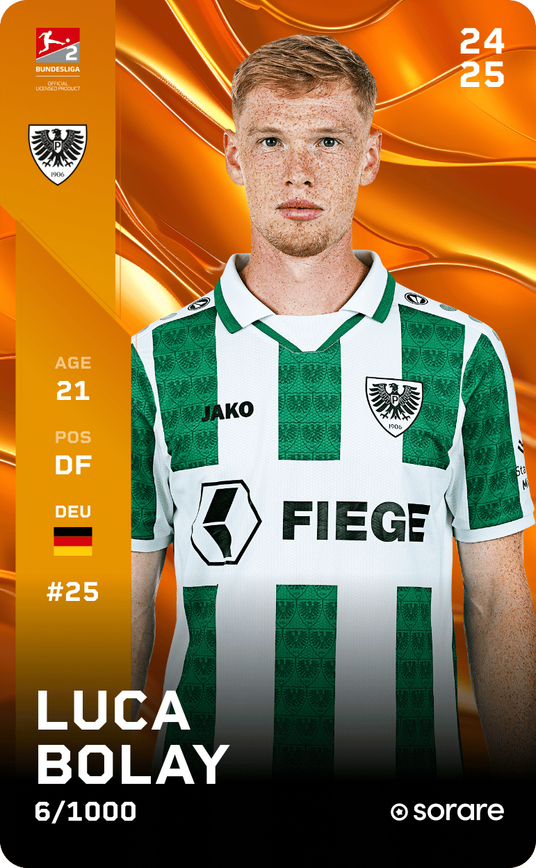 Luca Bolay 2024-25 • Limited 6/1000