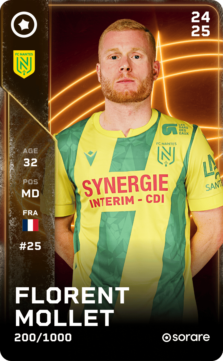 Florent Mollet 2024-25 • Limited 200/1000