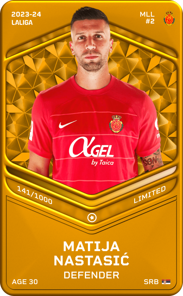 Matija Nastasić 2023-24 • Limited 141/1000