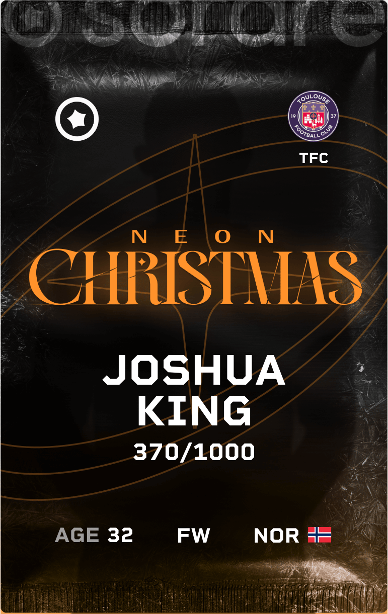 Joshua King 2024-25 • Limited 370/1000