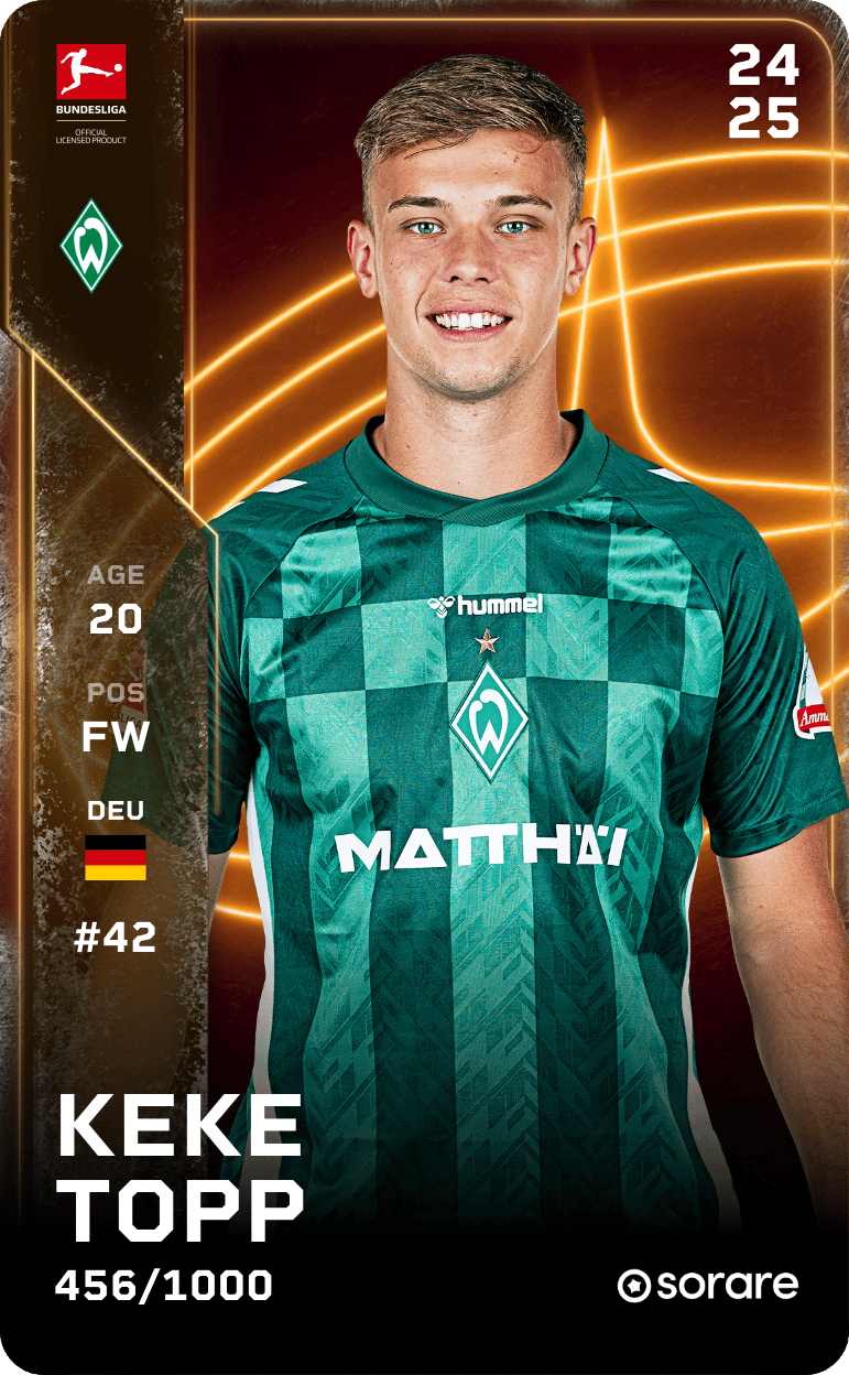 Keke Topp 2024-25 • Limited 456/1000
