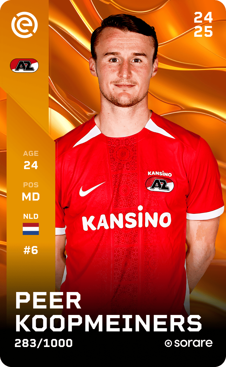 Peer Koopmeiners 2024-25 • Limited 283/1000