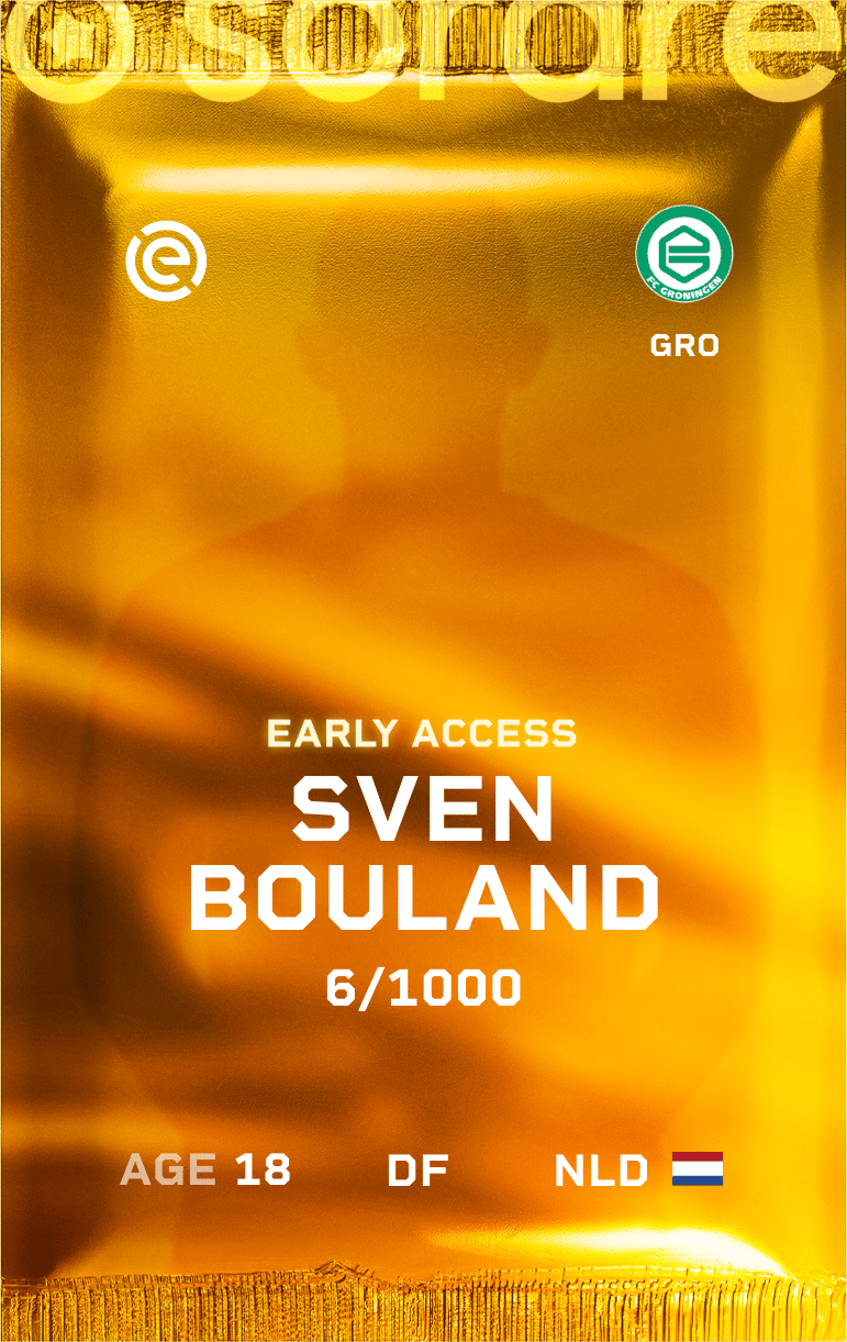 Sven Bouland 2024-25 • Limited 6/1000