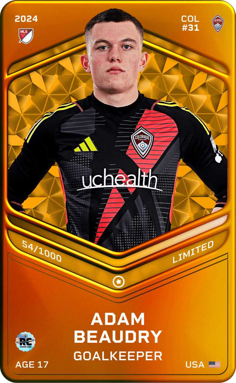 Adam Beaudry 2024-25 • Limited 54/1000
