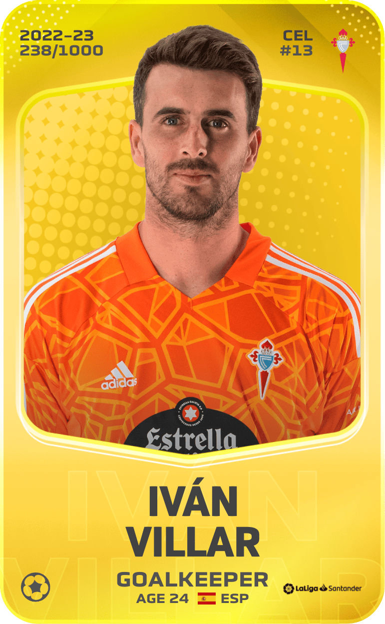 Iván Villar 2022-23 • Limited 238/1000