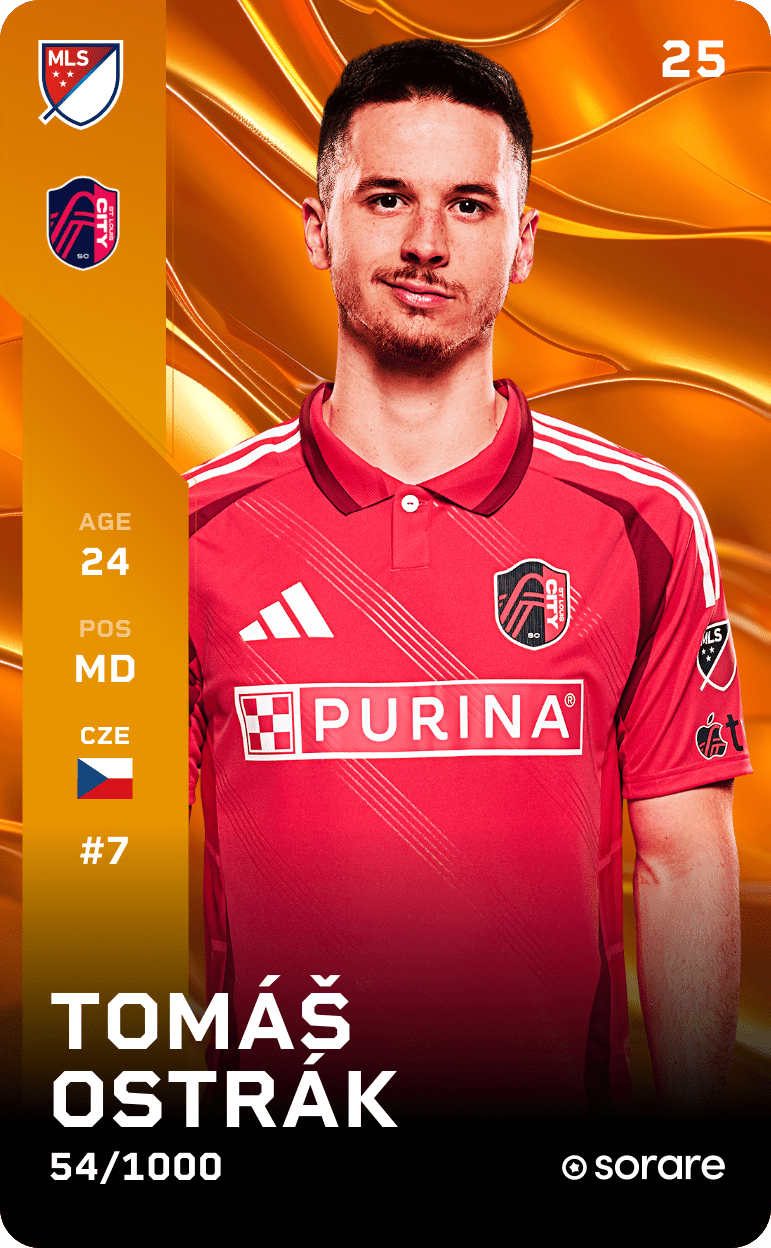 Tomás Ostrák 2025-26 • Limited 54/1000