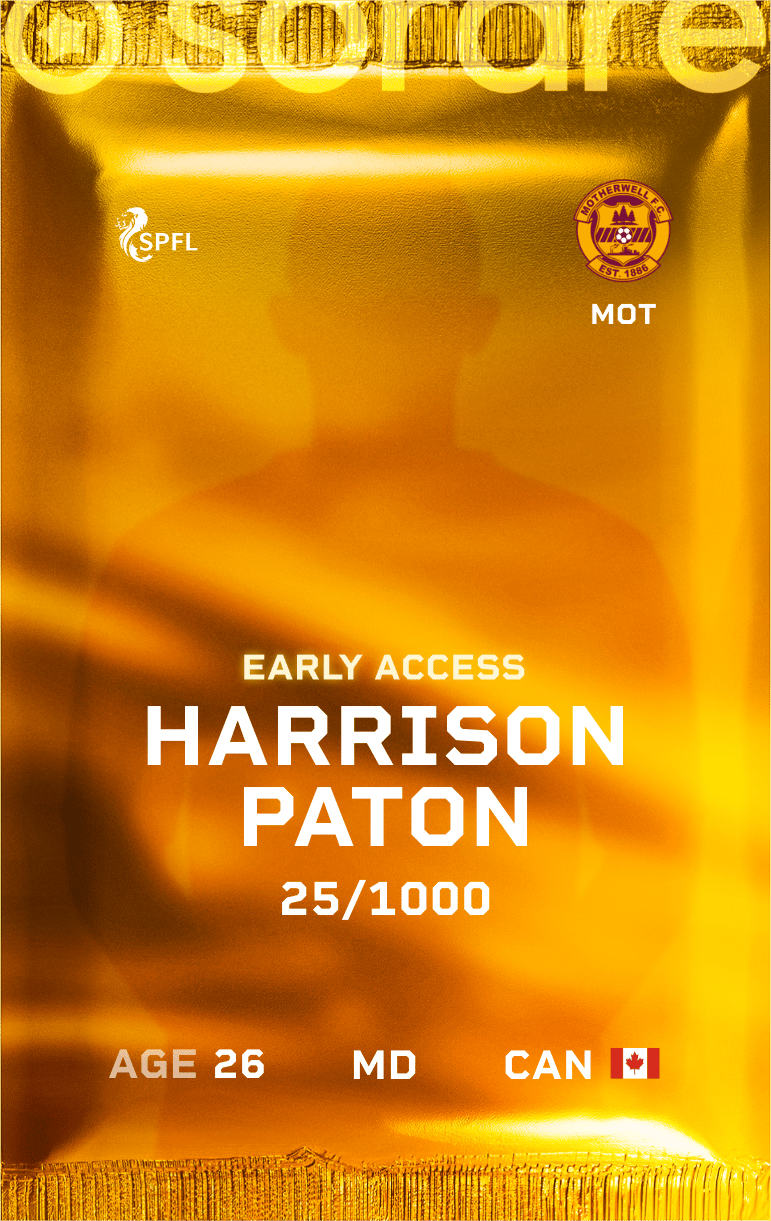 Harrison Paton 2024-25 • Limited 25/1000