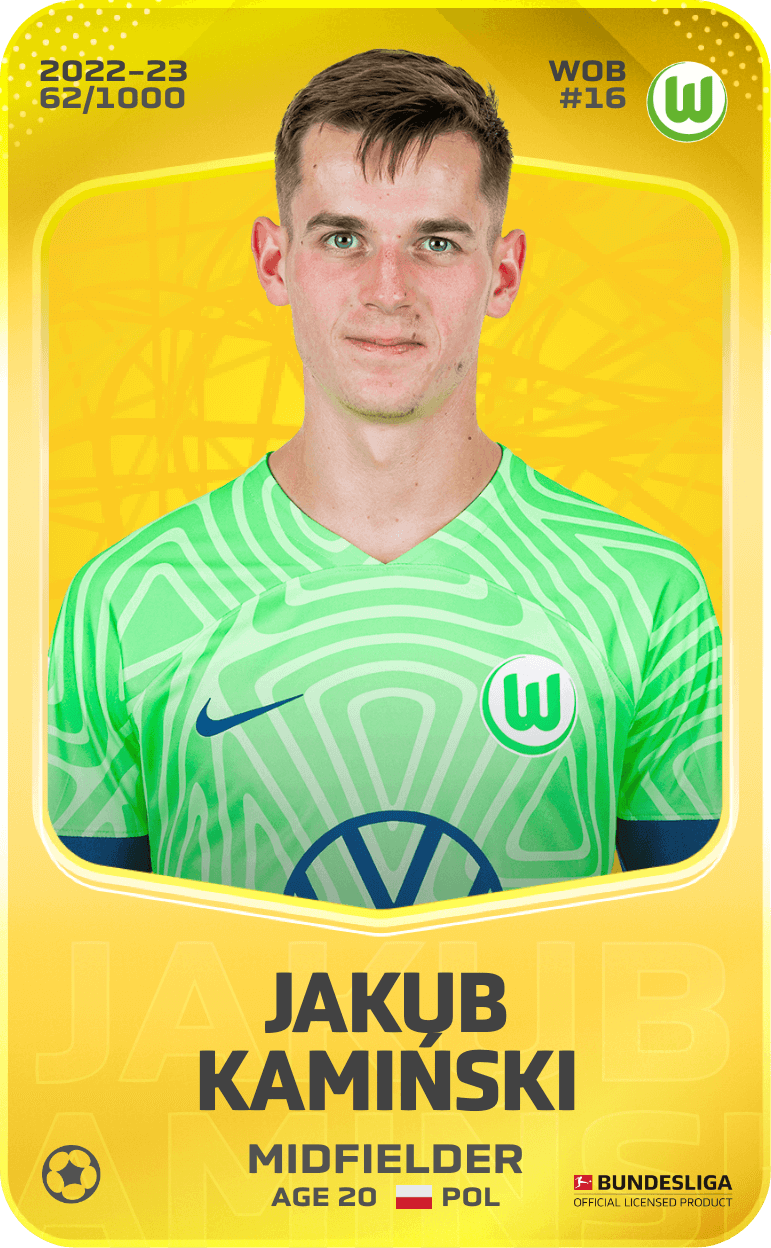 Jakub Kamiński 2022-23 • Limited 62/1000