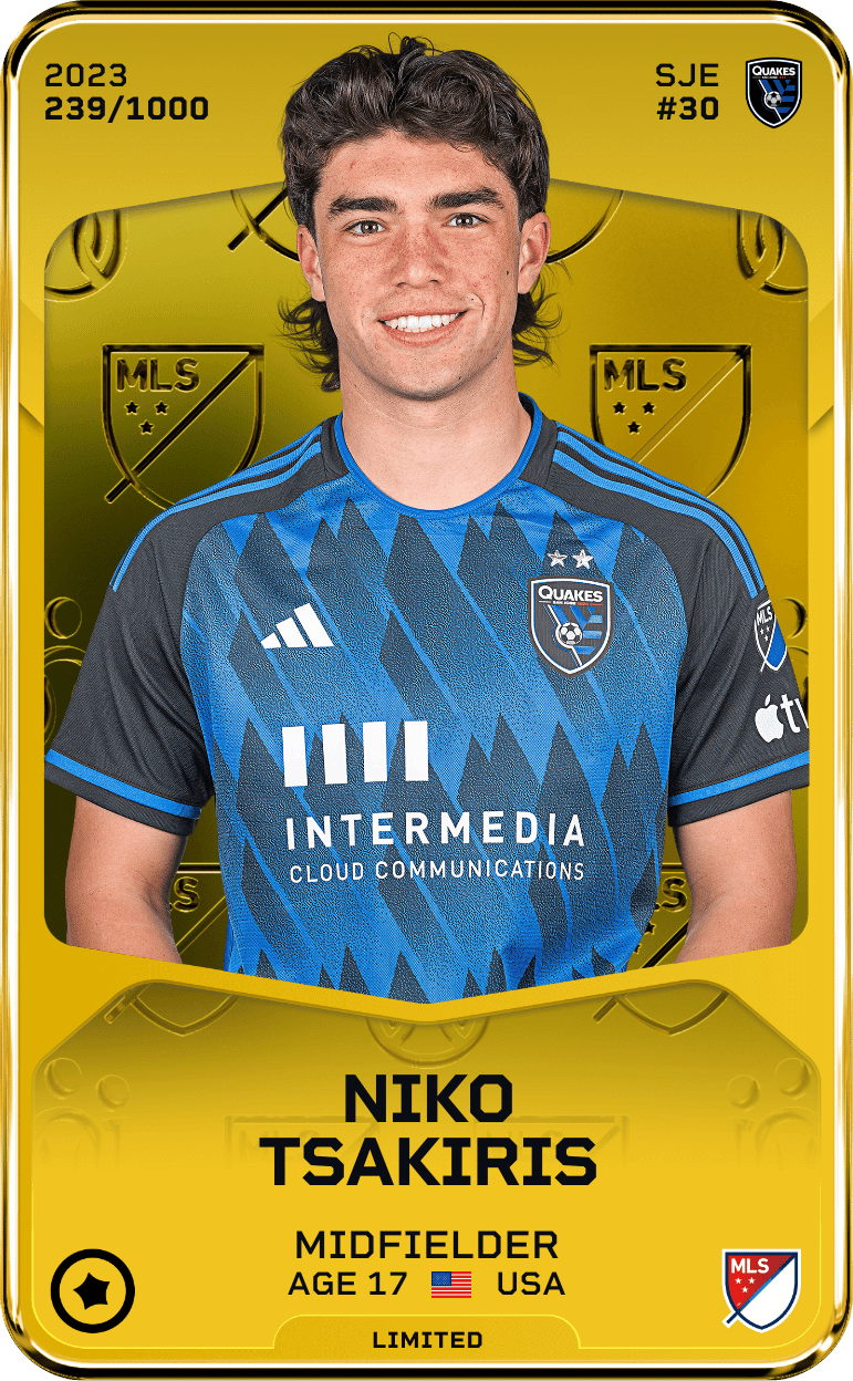Niko Tsakiris 2023-24 • Limited 239/1000