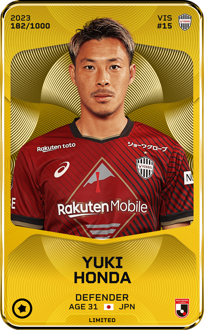 Yuki Honda 2023-24 • Limited 182/1000