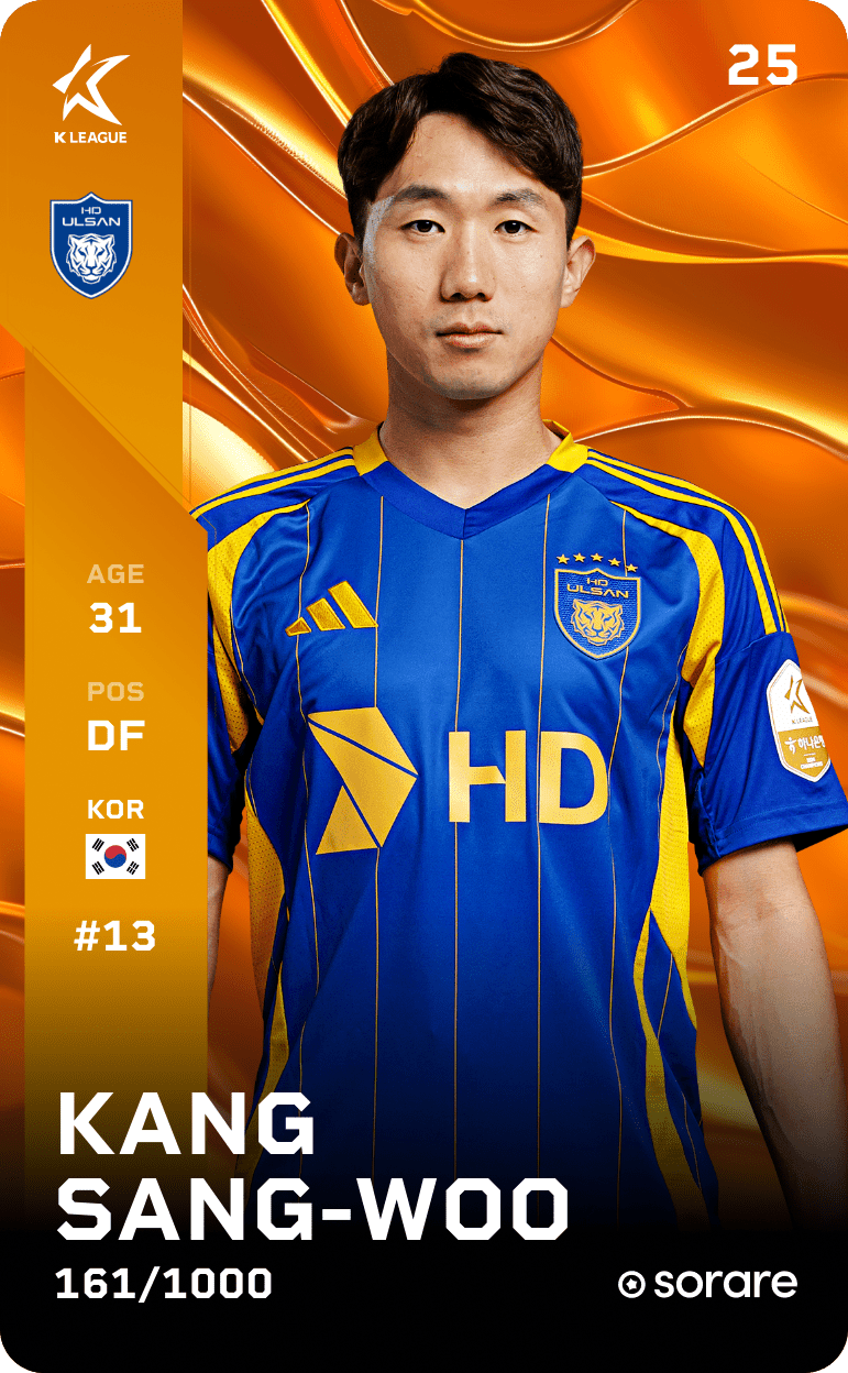Kang Sang-Woo 2025-26 • Limited 161/1000