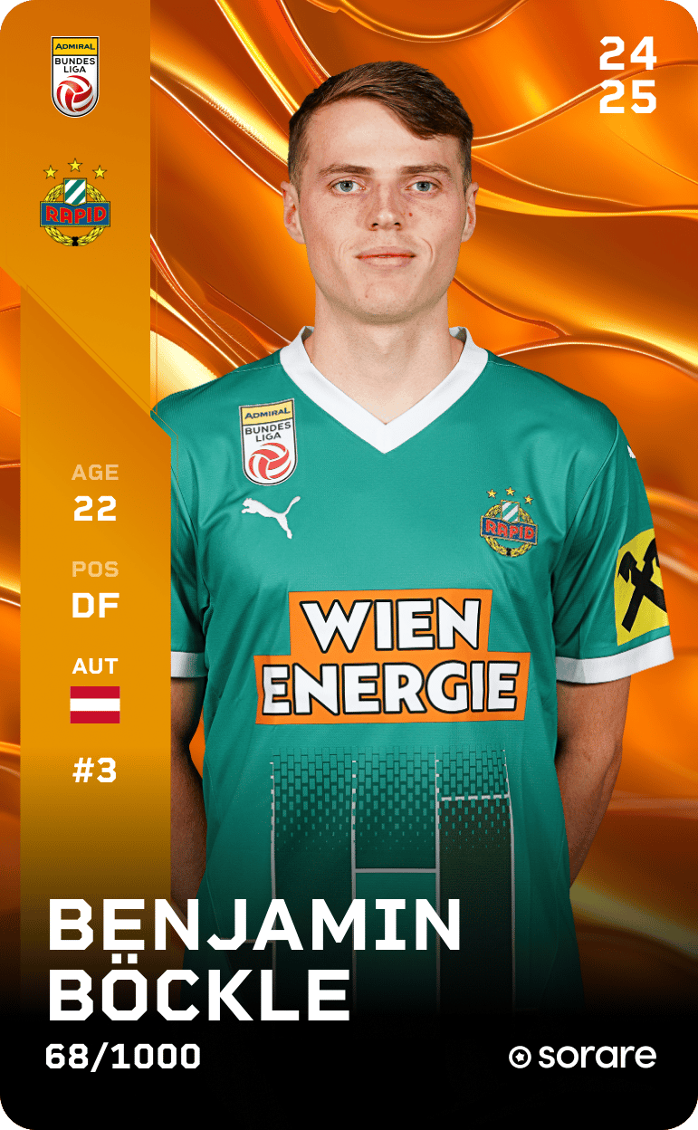 Benjamin Böckle 2024-25 • Limited 68/1000
