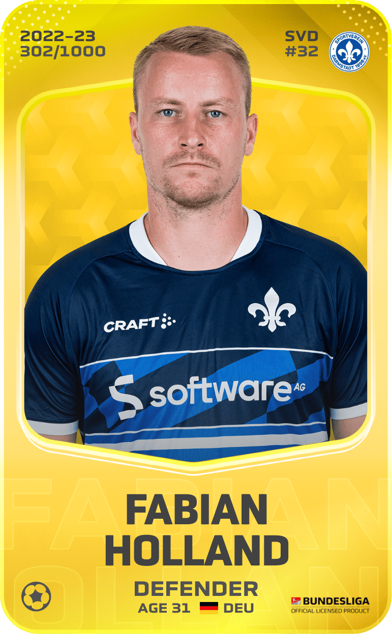 Fabian Holland 2022-23 • Limited 302/1000
