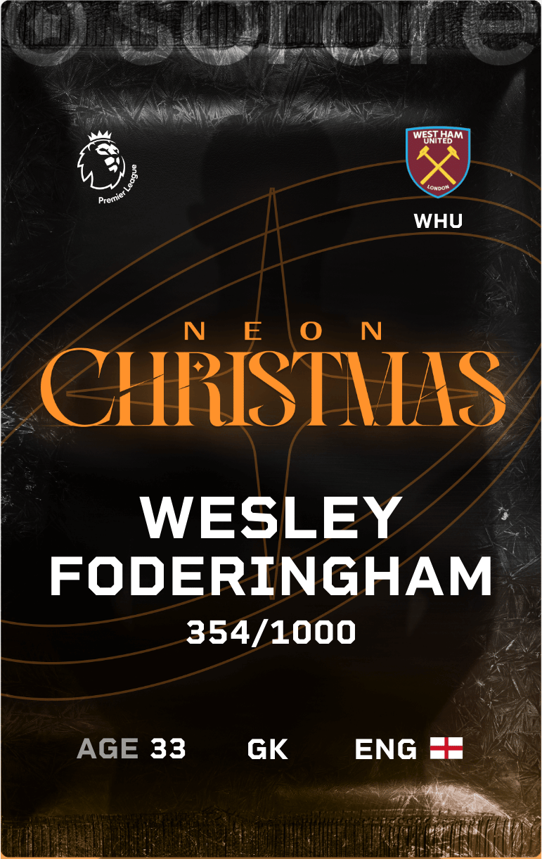 Wesley Foderingham 2024-25 • Limited 354/1000