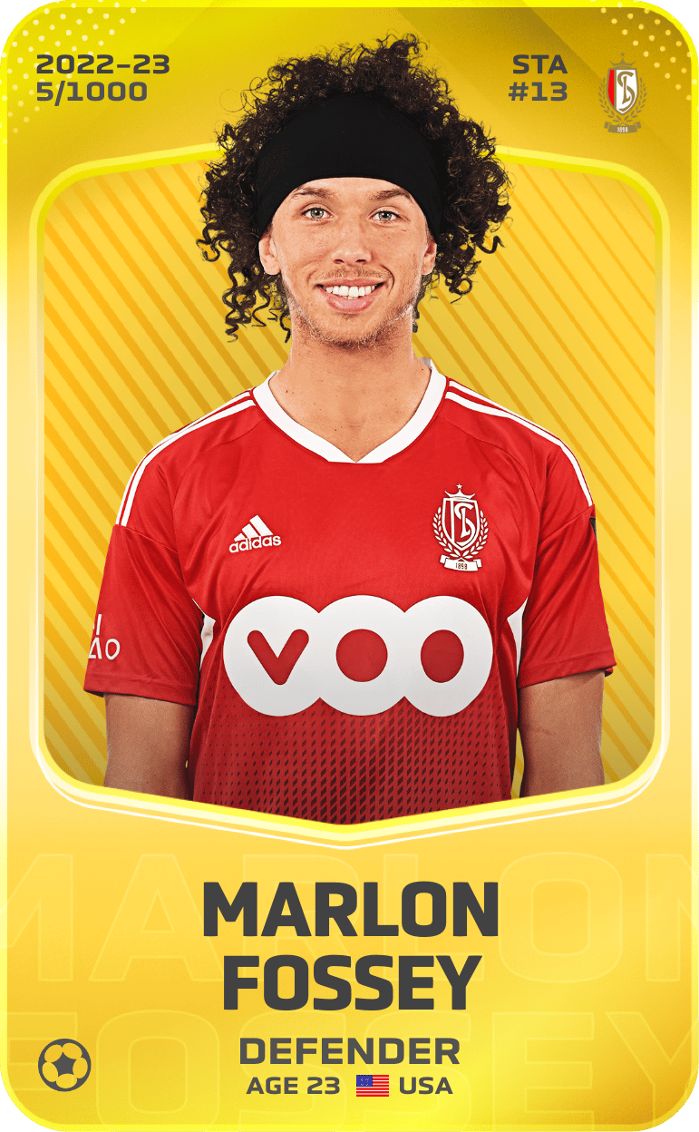 Marlon Fossey 2022-23 • Limited 5/1000