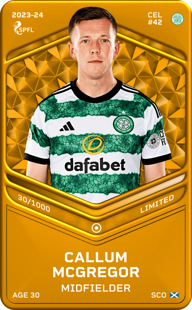 Callum McGregor 2023-24 • Limited 30/1000