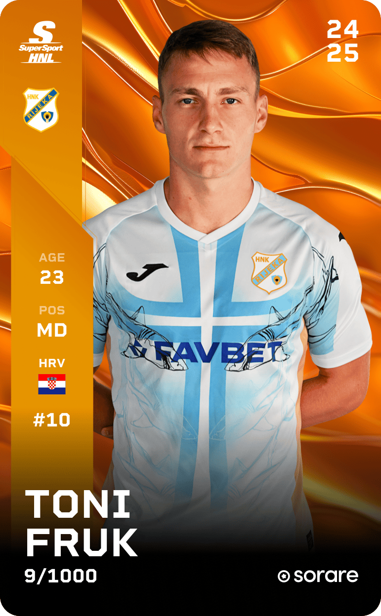 Toni Fruk 2024-25 • Limited 9/1000