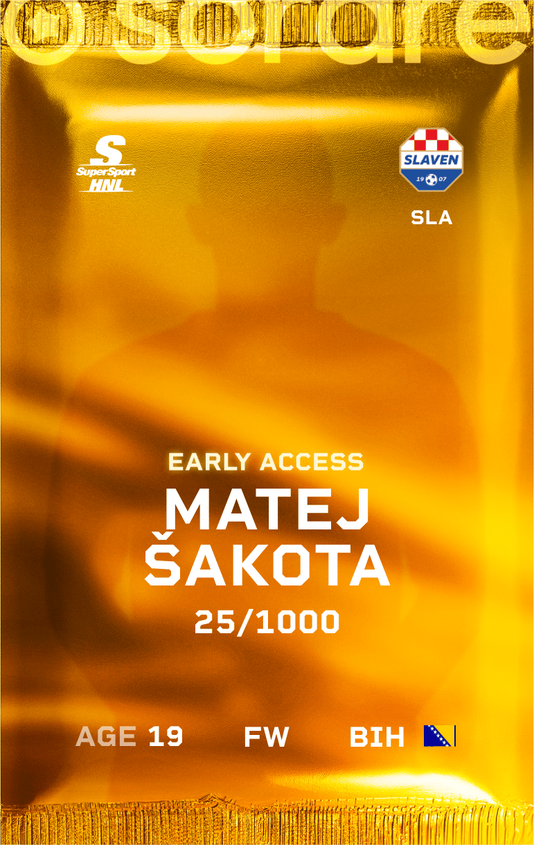 Matej Šakota 2024-25 • Limited 25/1000
