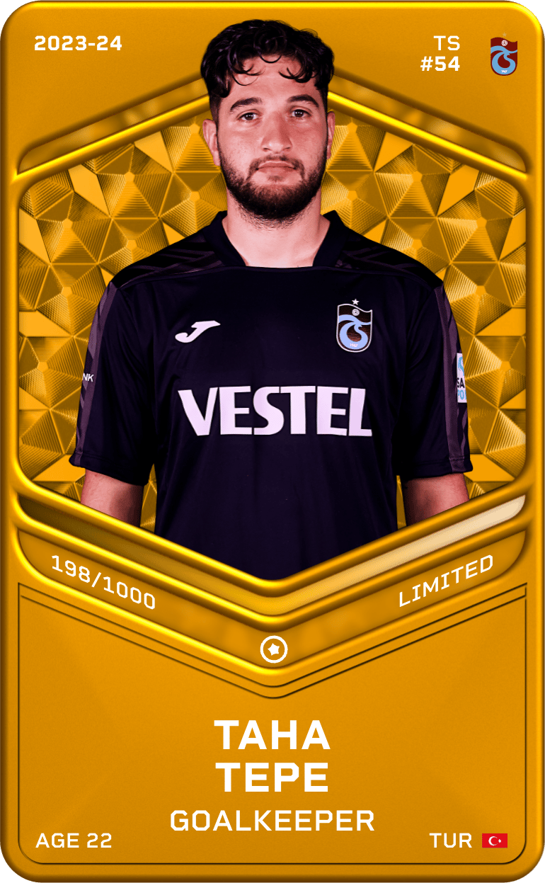 Taha Tepe 2023-24 • Limited 198/1000