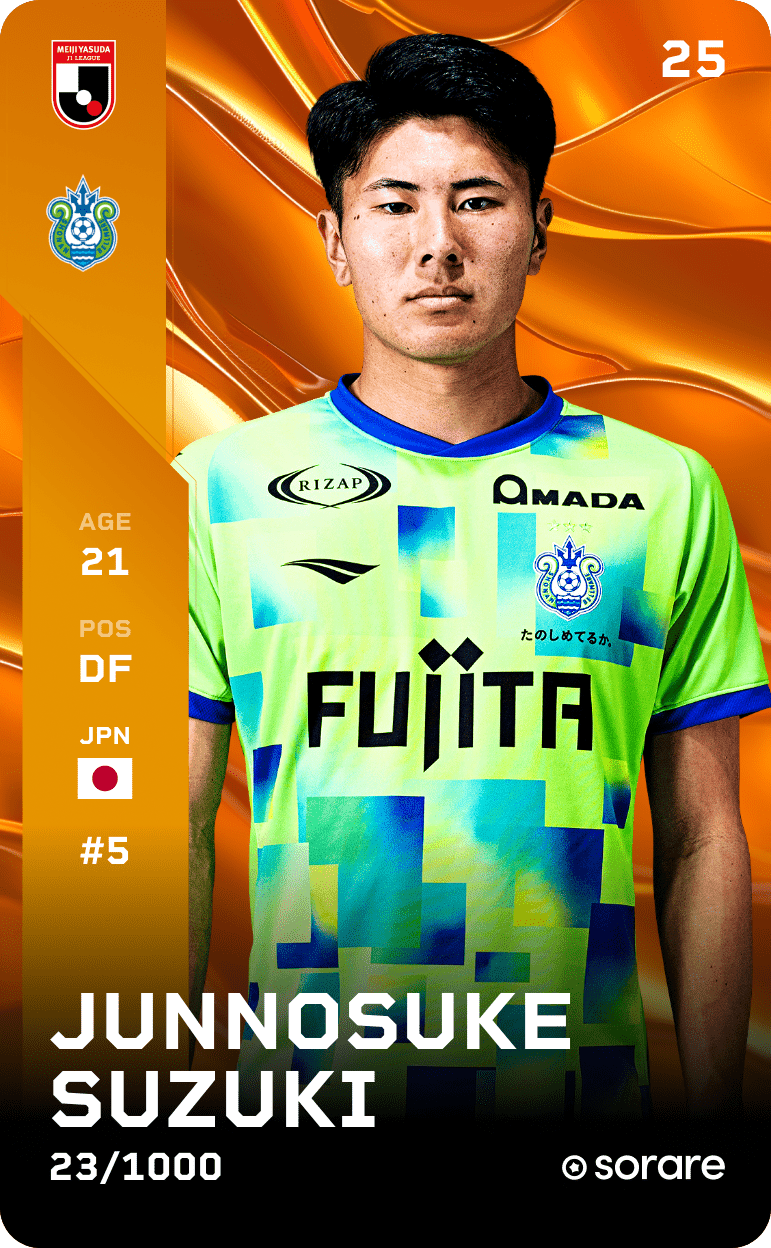 Junnosuke Suzuki 2025-26 • Limited 23/1000