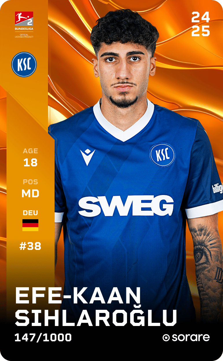 Efe-Kaan Sihlaroğlu 2024-25 • Limited 147/1000