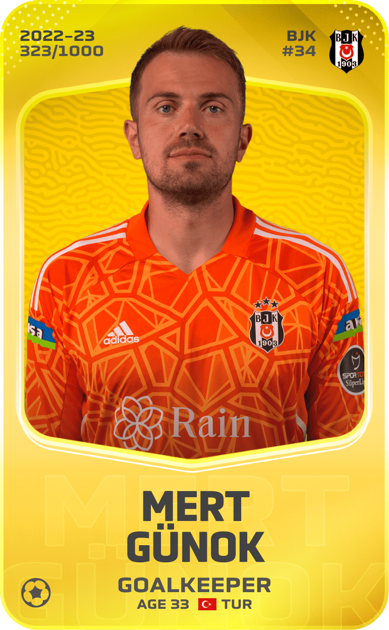 Mert Günok 2022-23 • Limited 323/1000