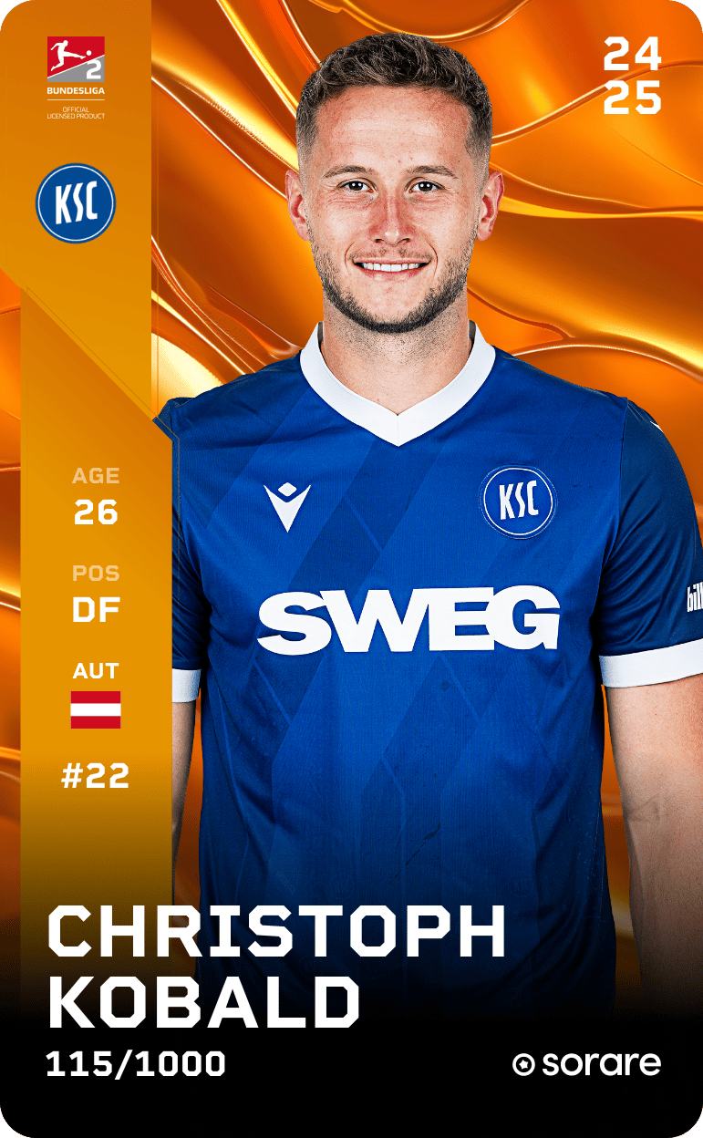 Christoph Kobald 2024-25 • Limited 115/1000