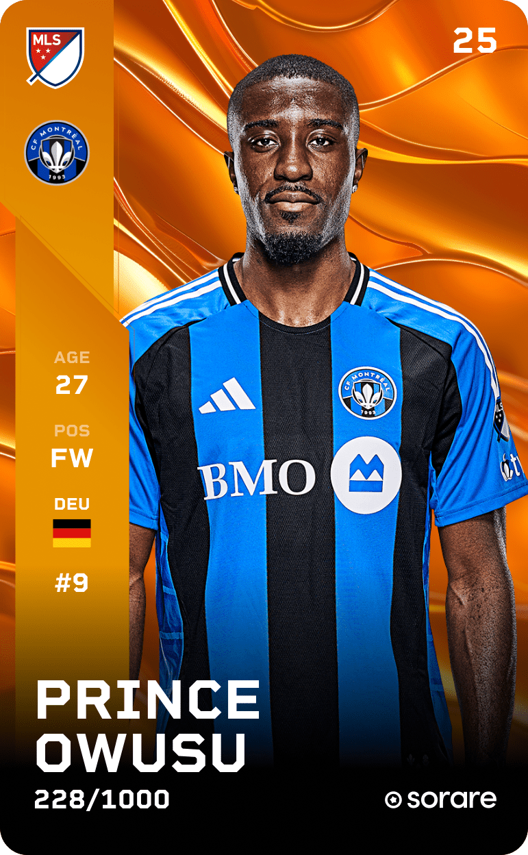 Prince Osei Owusu 2025-26 • Limited 228/1000