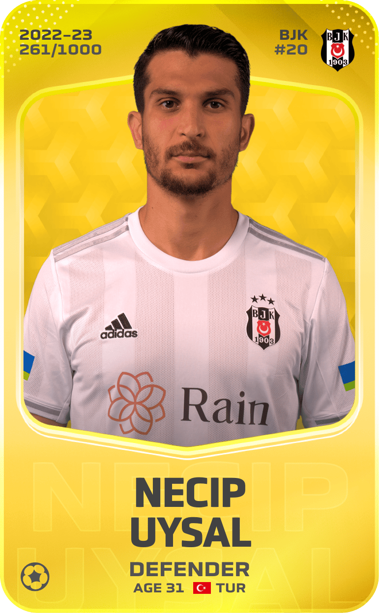 Necip Uysal 2022-23 • Limited 261/1000