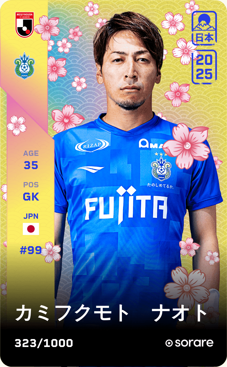 Naoto Kamifukumoto 2025-26 • Limited 323/1000