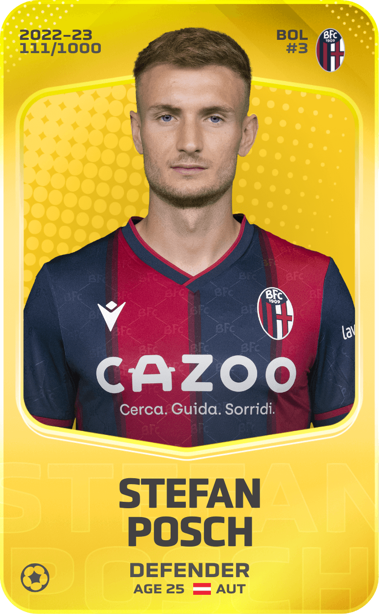 Stefan Posch 2022-23 • Limited 111/1000