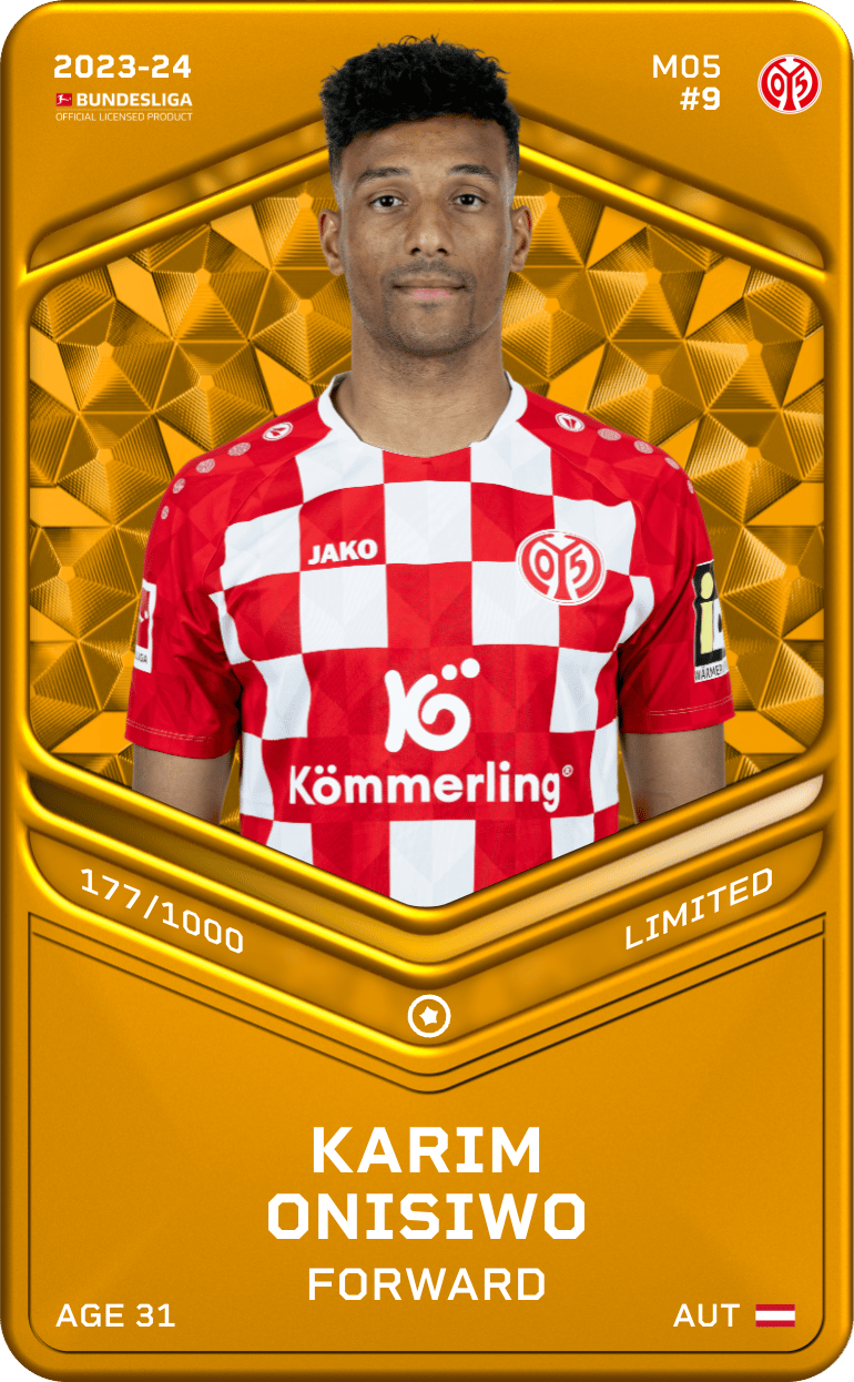 Karim Onisiwo 2023-24 • Limited 177/1000