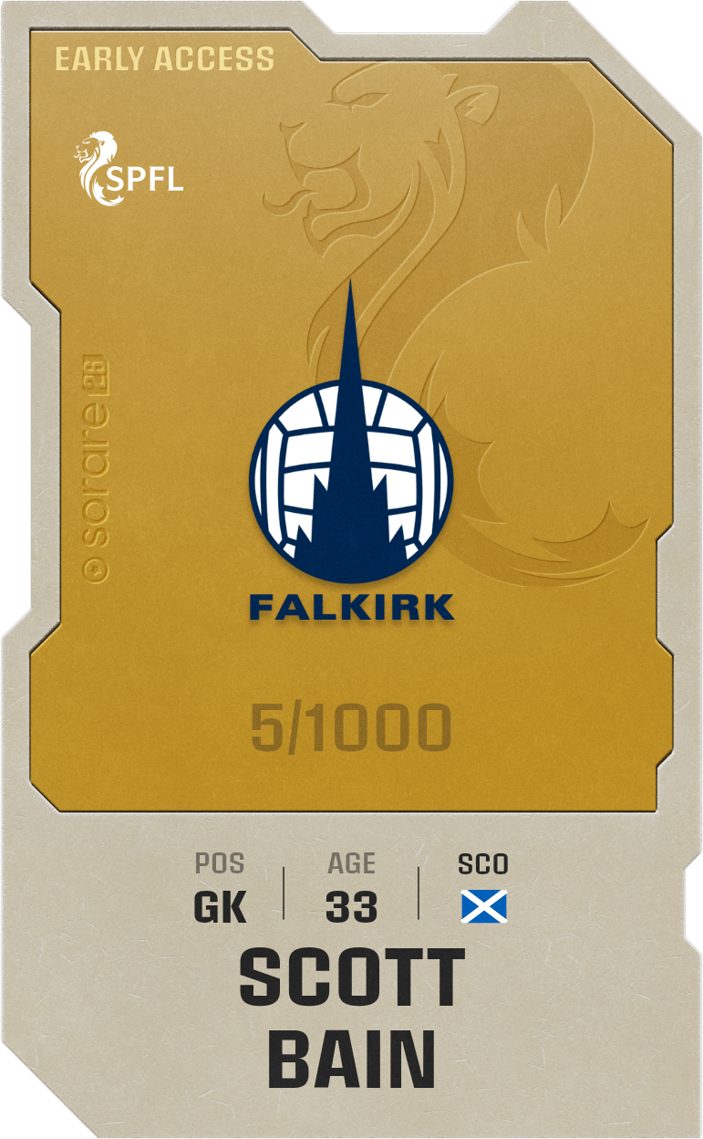 Scott Bain 2025-26 • Limited 5/1000
